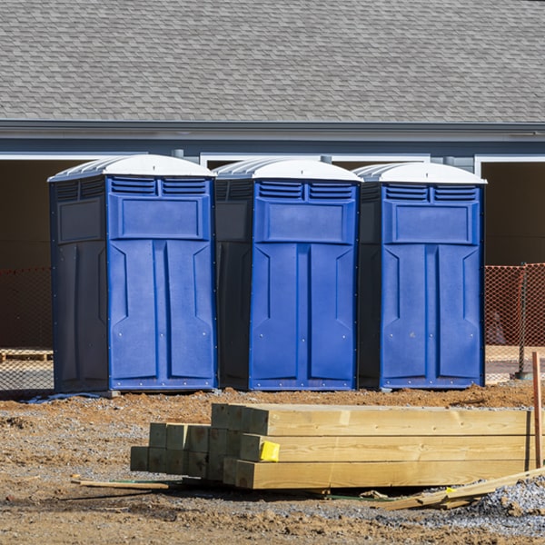 can i customize the exterior of the portable toilets with my event logo or branding in La Croft OH